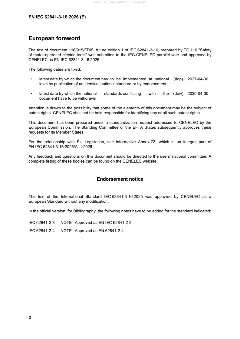 SIST EN IEC 62841-3-16:2026 SIST EN IEC 62841-3-16:2026 - Page 4 preview