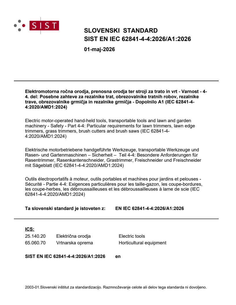 EN IEC 62841-4-4:2026/A1:2026 EN IEC 62841-4-4:2026/A1:2026 - Page 1 preview