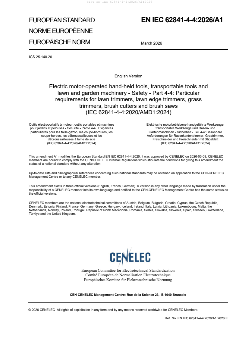 EN IEC 62841-4-4:2026/A1:2026 EN IEC 62841-4-4:2026/A1:2026 - Page 3 preview