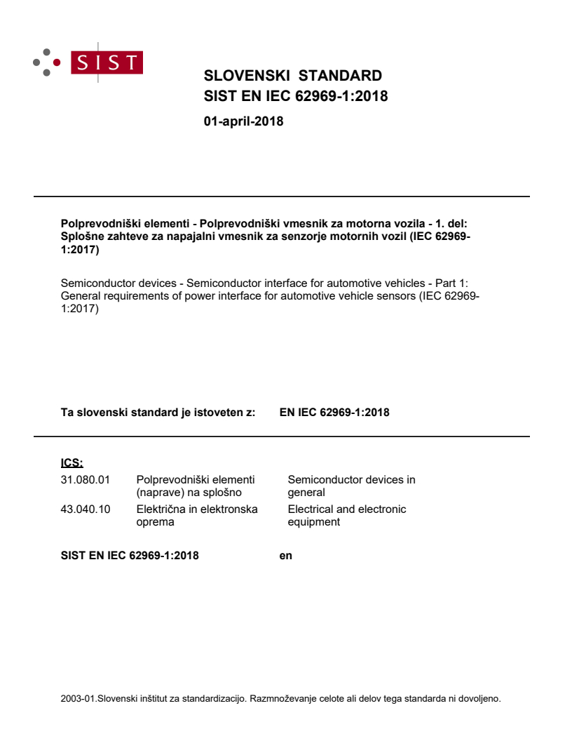 EN IEC 62969-1:2018 EN IEC 62969-1:2018 - BARVE - Page 1 preview