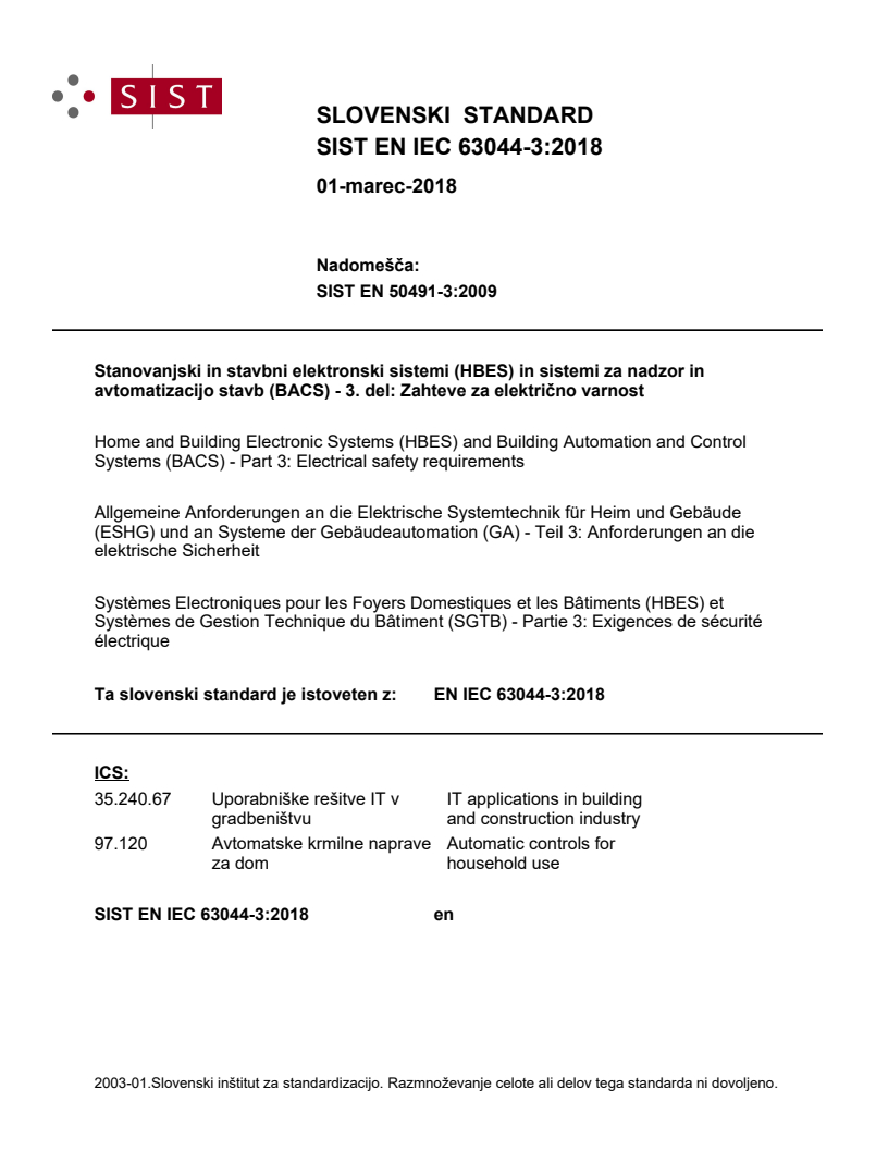 SIST EN IEC 63044-3:2018 SIST EN IEC 63044-3:2018