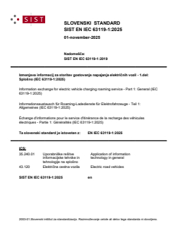SIST EN IEC 63119-1:2025 - Page 1 preview