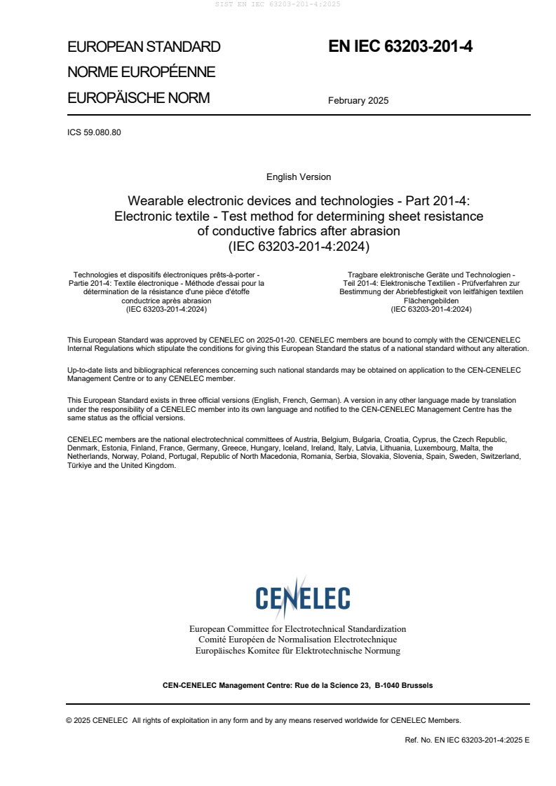 EN IEC 63203-201-4:2025 EN IEC 63203-201-4:2025 - Page 3 preview