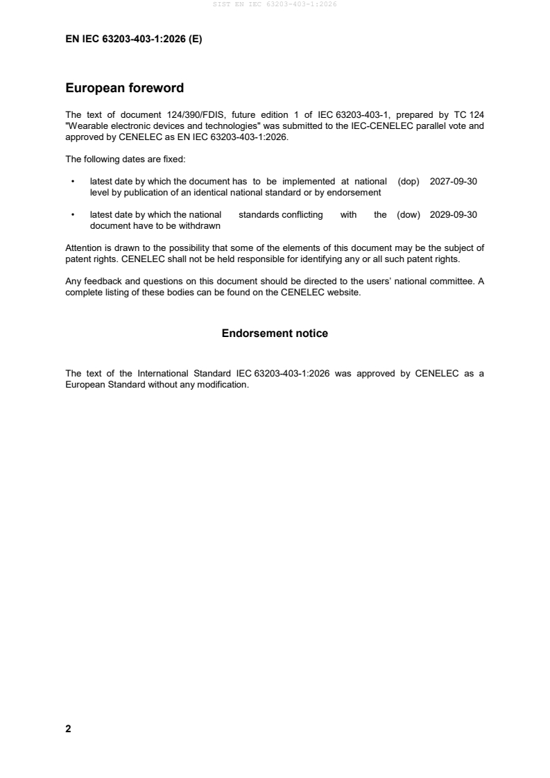 SIST EN IEC 63203-403-1:2026 SIST EN IEC 63203-403-1:2026 - BARVE - Page 4 preview
