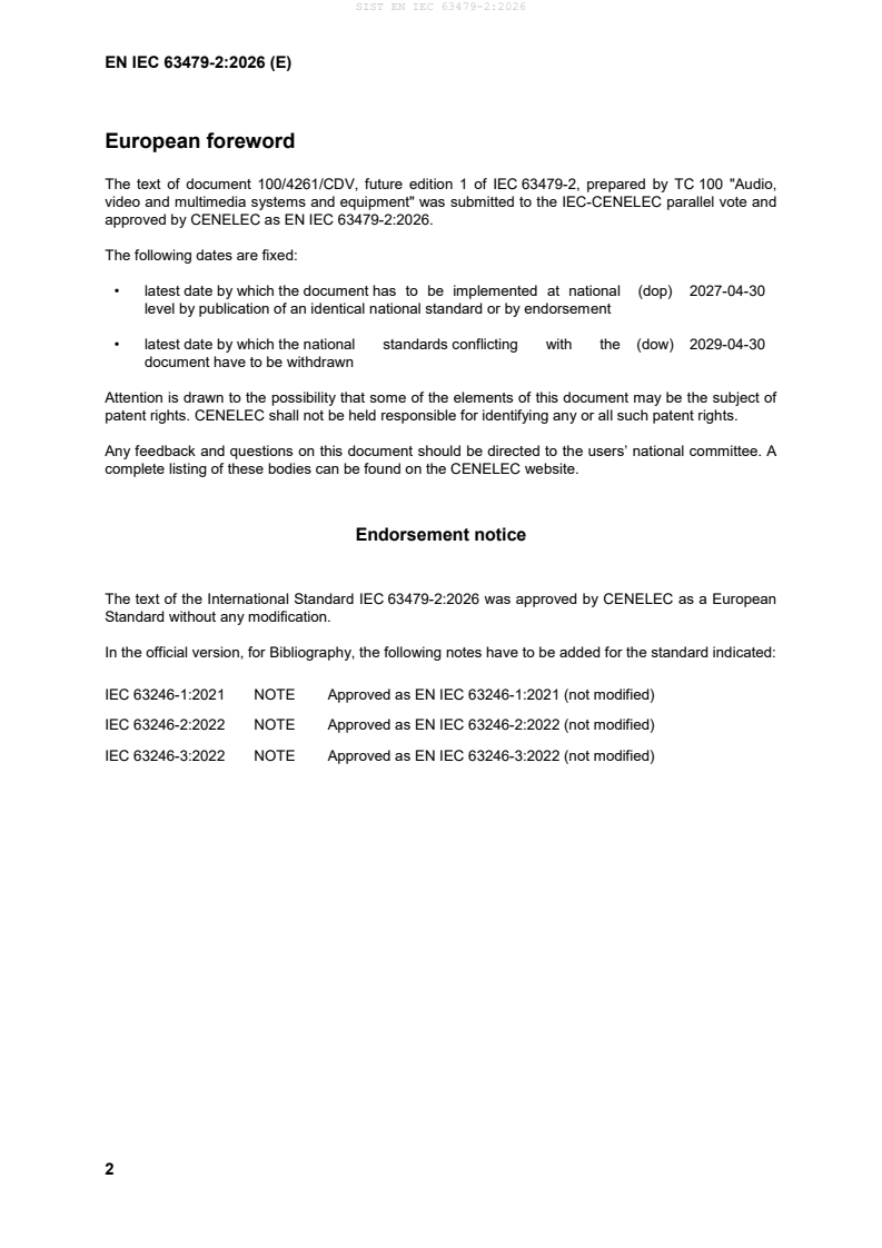 SIST EN IEC 63479-2:2026 SIST EN IEC 63479-2:2026 - Page 4 preview