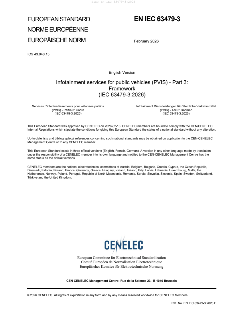 SIST EN IEC 63479-3:2026 SIST EN IEC 63479-3:2026 - Page 3 preview