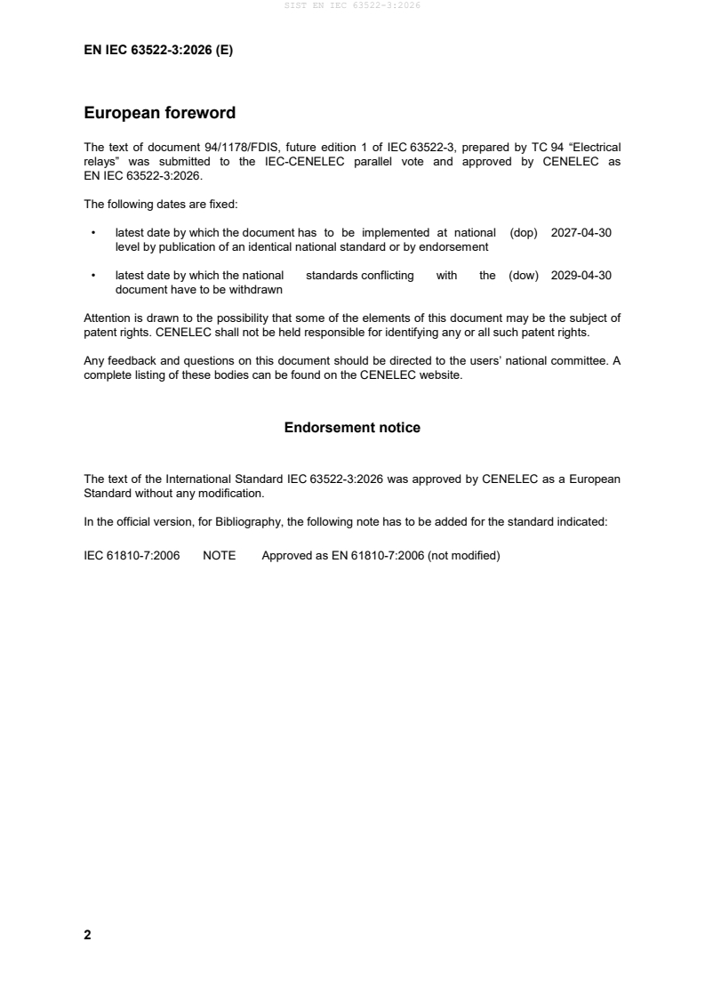 SIST EN IEC 63522-3:2026 SIST EN IEC 63522-3:2026 - Page 4 preview