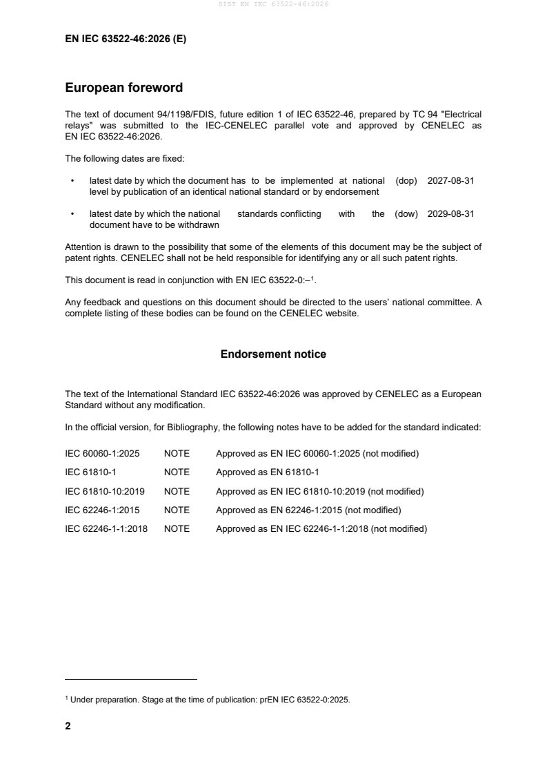SIST EN IEC 63522-46:2026 SIST EN IEC 63522-46:2026 - BARVE - Page 4 preview