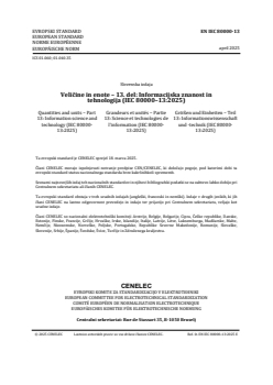 EN IEC 80000-13:2025 EN IEC 80000-13:2025 - Page 3 preview