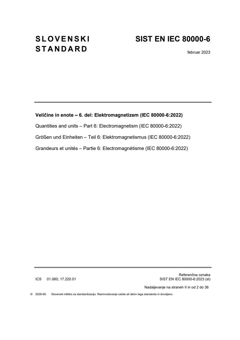 SIST EN IEC 80000-6:2023 SIST EN IEC 80000-6:2023 - Page 1 preview