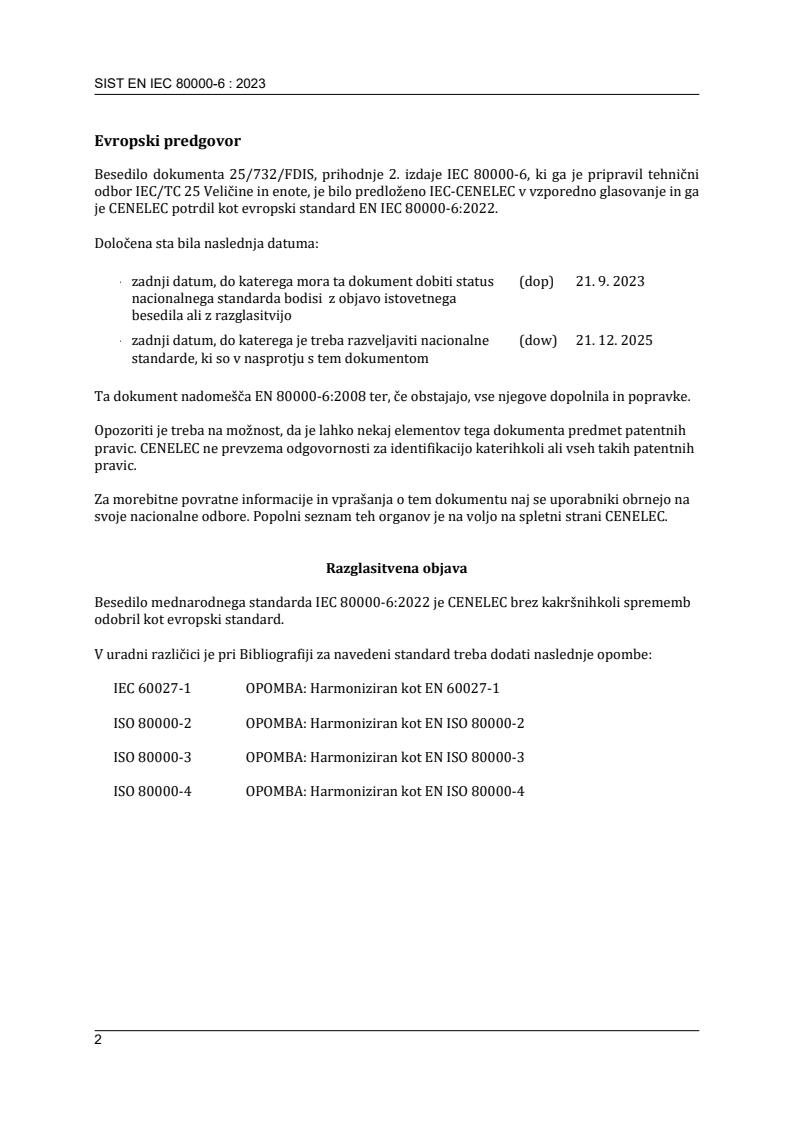 SIST EN IEC 80000-6:2023 SIST EN IEC 80000-6:2023 - Page 4 preview