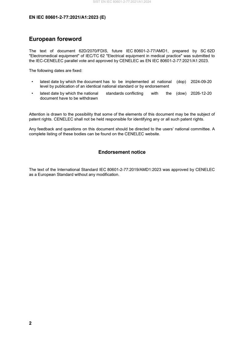 EN IEC 80601-2-77:2021/A1:2023 EN IEC 80601-2-77:2021/A1:2024 - Page 4 preview