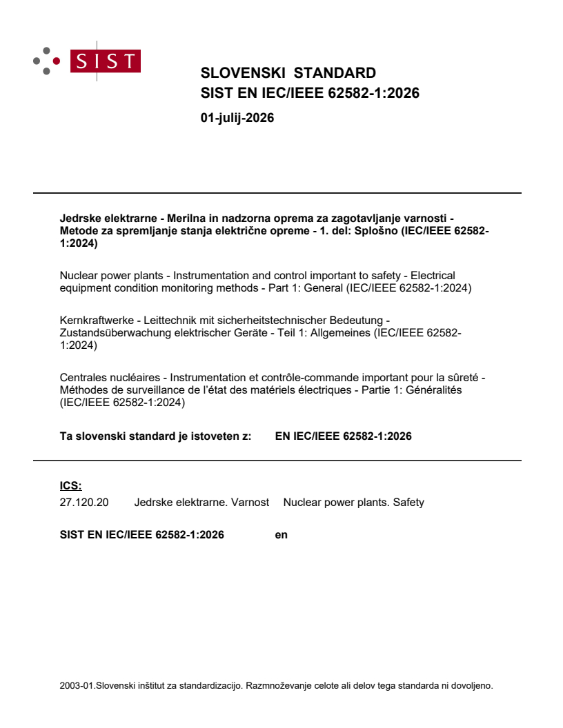 SIST EN IEC/IEEE 62582-1:2026 SIST EN IEC/IEEE 62582-1:2026 - Page 1 preview
