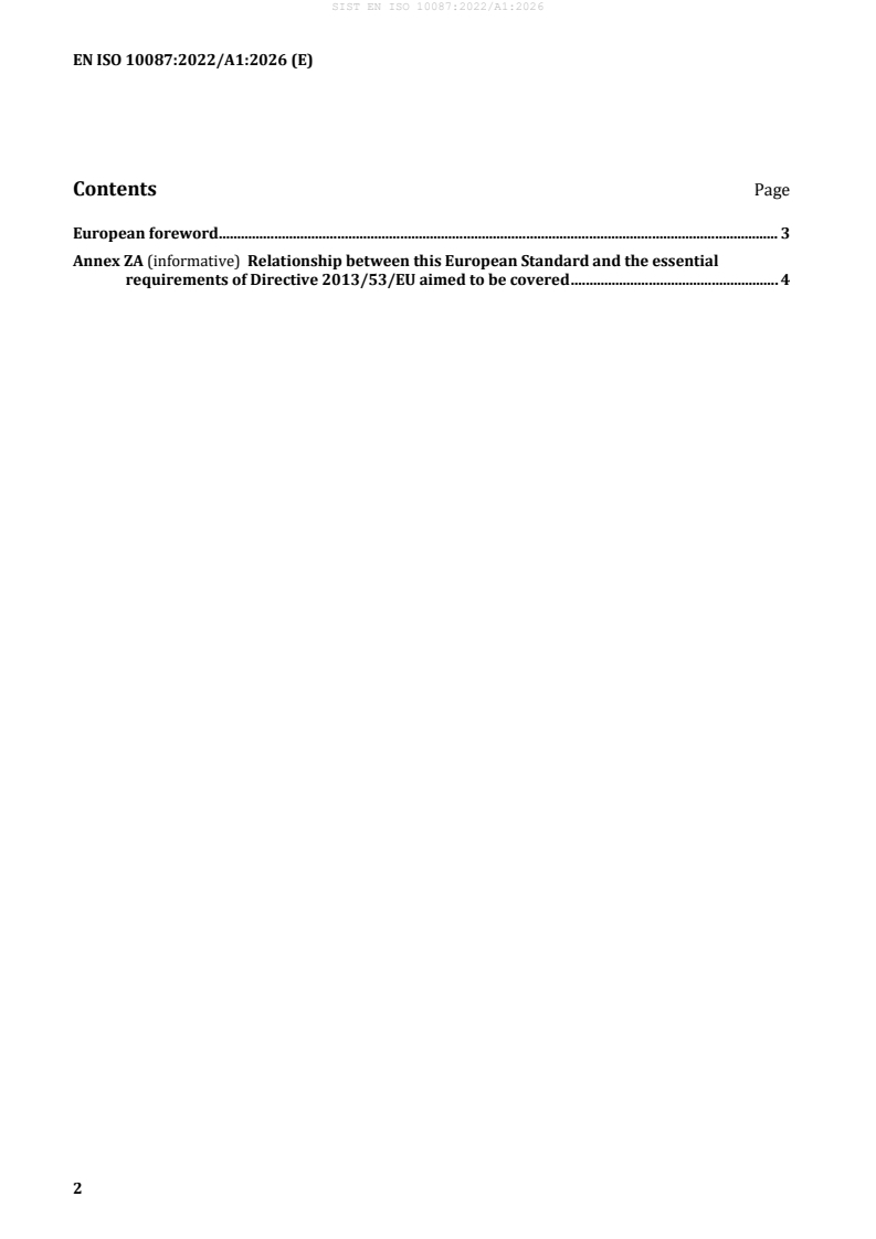 SIST EN ISO 10087:2022/A1:2026 SIST EN ISO 10087:2022/A1:2026 - Page 4 preview