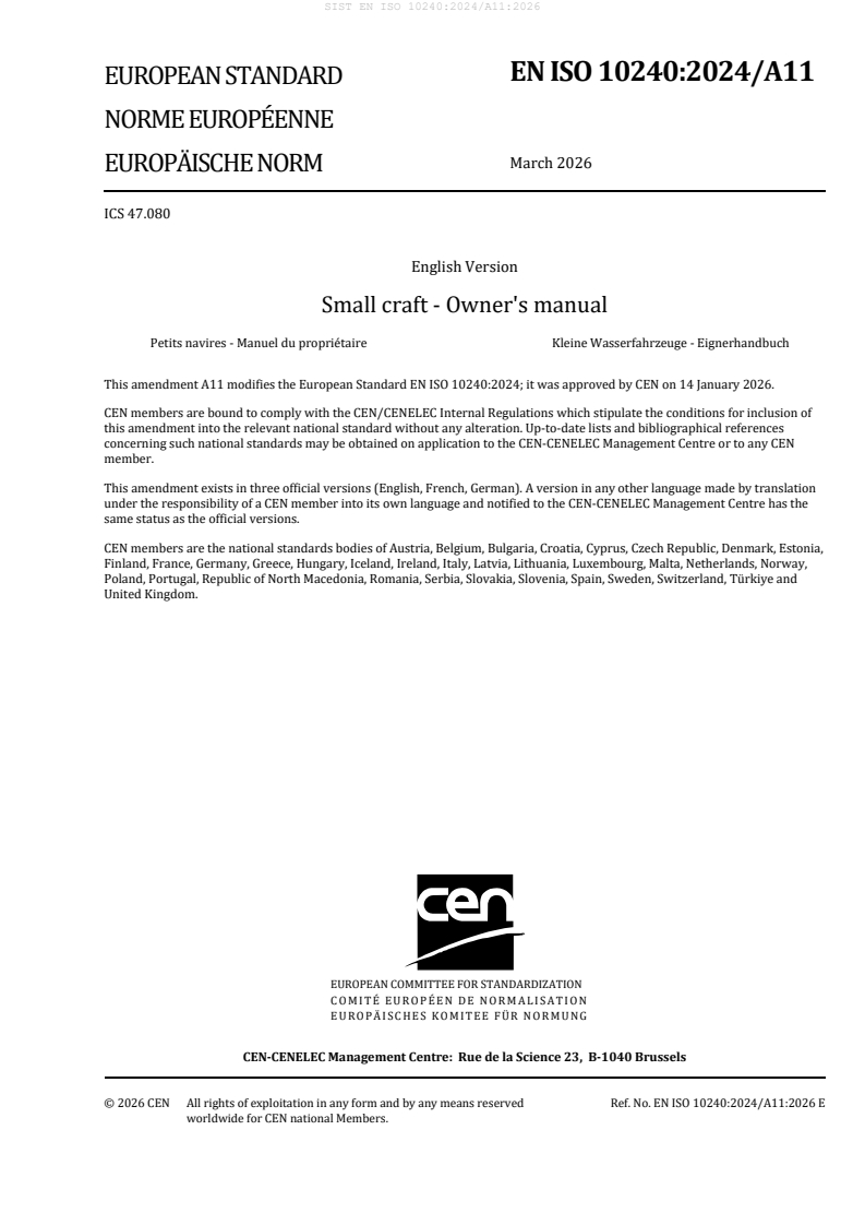 SIST EN ISO 10240:2024/A11:2026 SIST EN ISO 10240:2024/A11:2026 - Page 3 preview