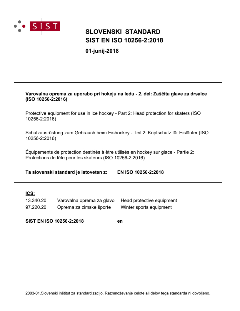 EN ISO 10256-2:2018 EN ISO 10256-2:2018 - Page 1 preview