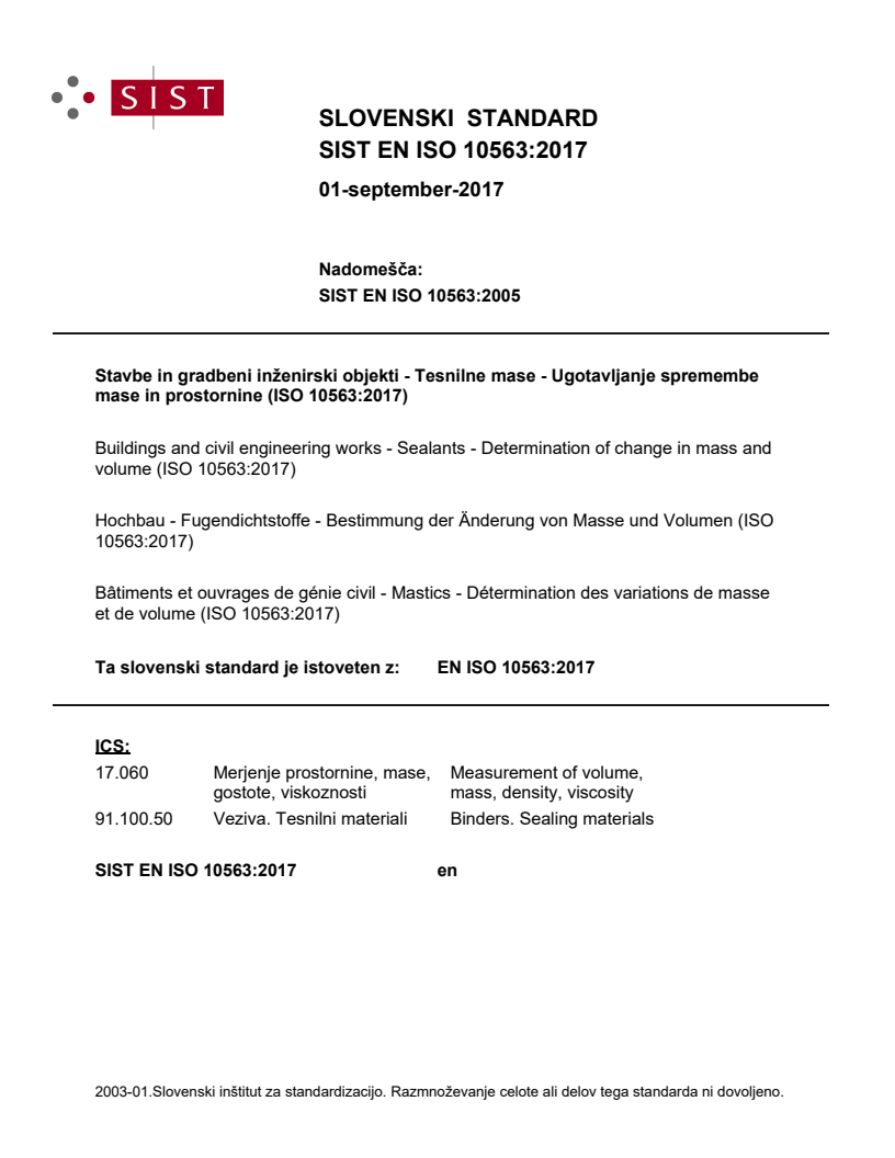 EN ISO 10563:2017 EN ISO 10563:2017 - Page 1 preview
