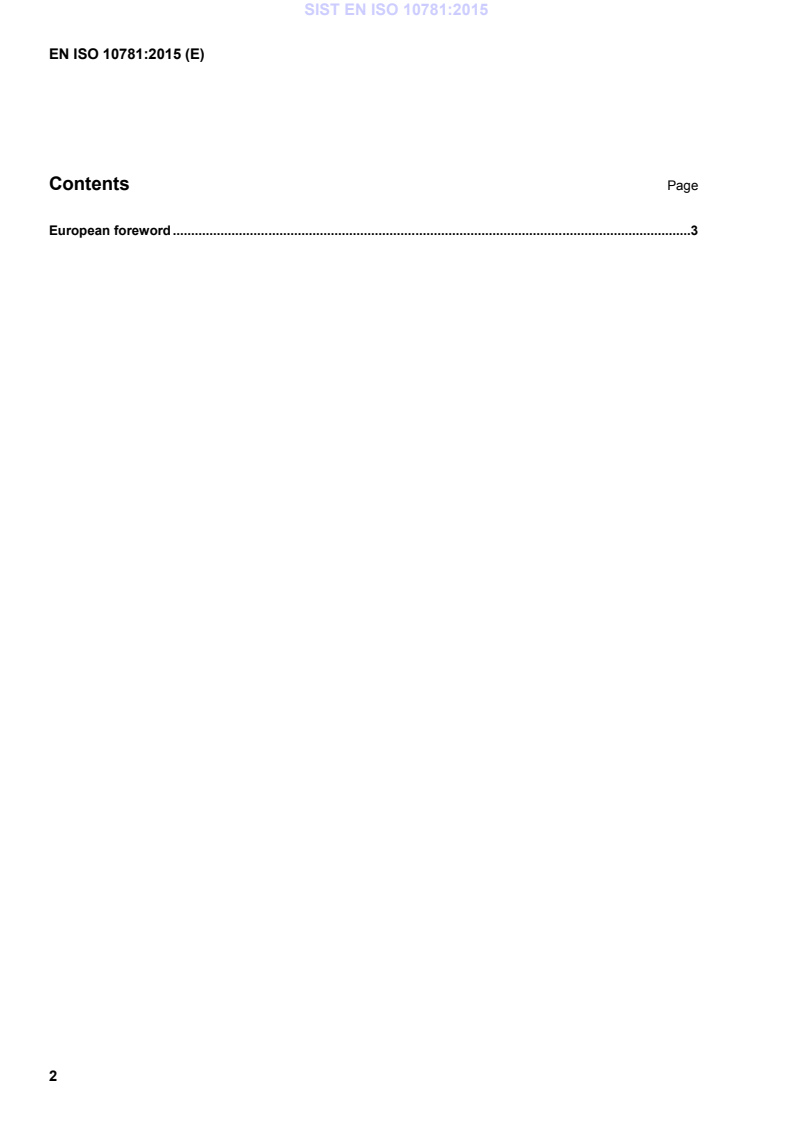 EN ISO 10781:2015 EN ISO 10781:2015 - BARVE - Page 4 preview