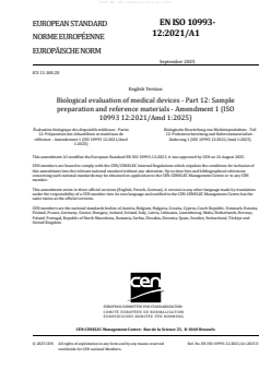 SIST EN ISO 10993-12:2021/A1:2025 - Page 3 preview