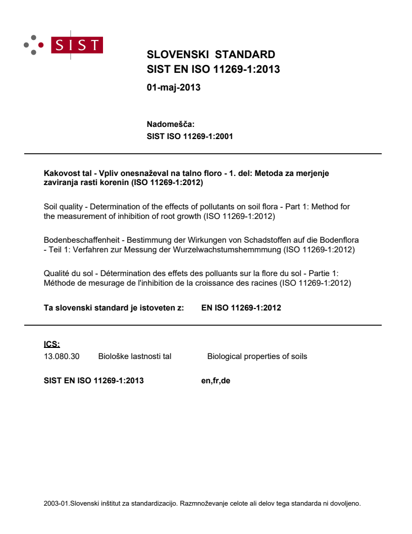 EN ISO 11269-1:2012 EN ISO 11269-1:2013 - BARVE - Page 1 preview