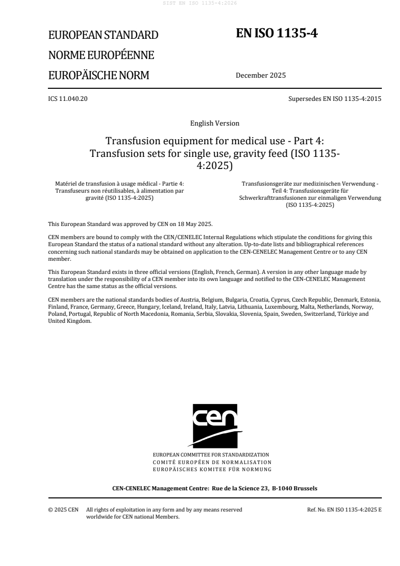 SIST EN ISO 1135-4:2026 SIST EN ISO 1135-4:2026 - Page 3 preview