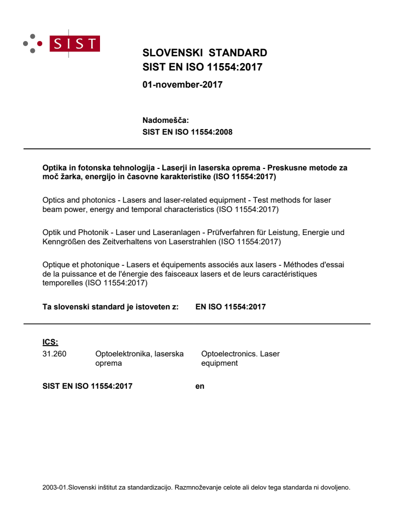 EN ISO 11554:2017 EN ISO 11554:2017 - Page 1 preview
