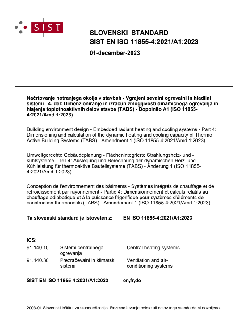 EN ISO 11855-4:2021/A1:2023 EN ISO 11855-4:2021/A1:2023 - BARVE - Page 1 preview