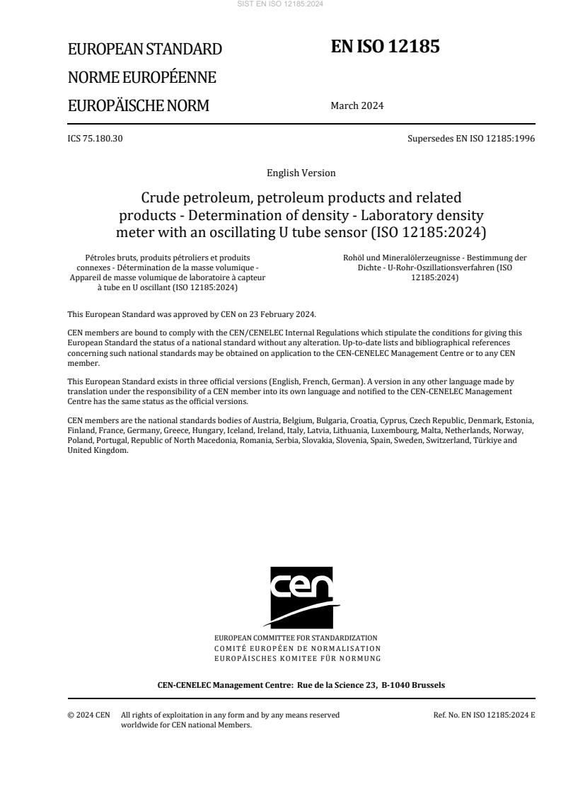 EN ISO 12185:2024 EN ISO 12185:2024 - Page 3 preview