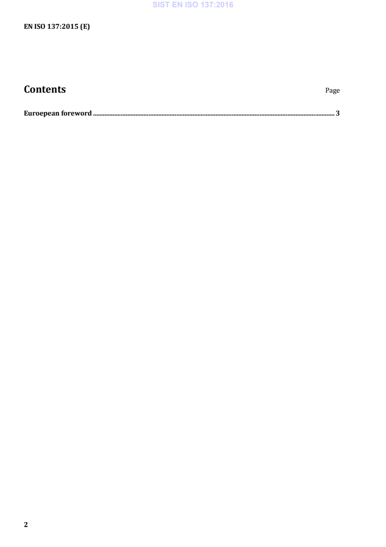 EN ISO 137:2015 EN ISO 137:2016 - BARVE - Page 4 preview