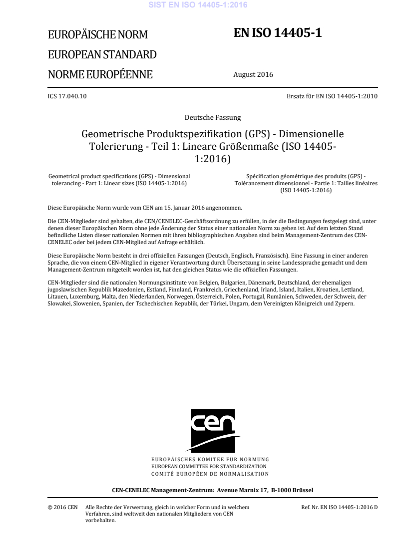 EN ISO 14405-1:2016 EN ISO 14405-1:2016 (DE) - Page 3 preview