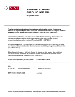 SIST EN ISO 14627:2026 SIST EN ISO 14627:2026 - Page 1 preview
