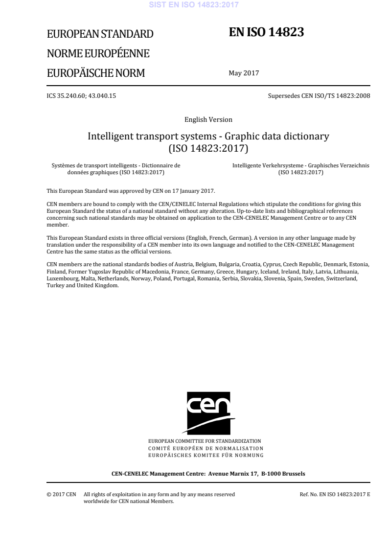 EN ISO 14823:2017 EN ISO 14823:2017 - Page 3 preview