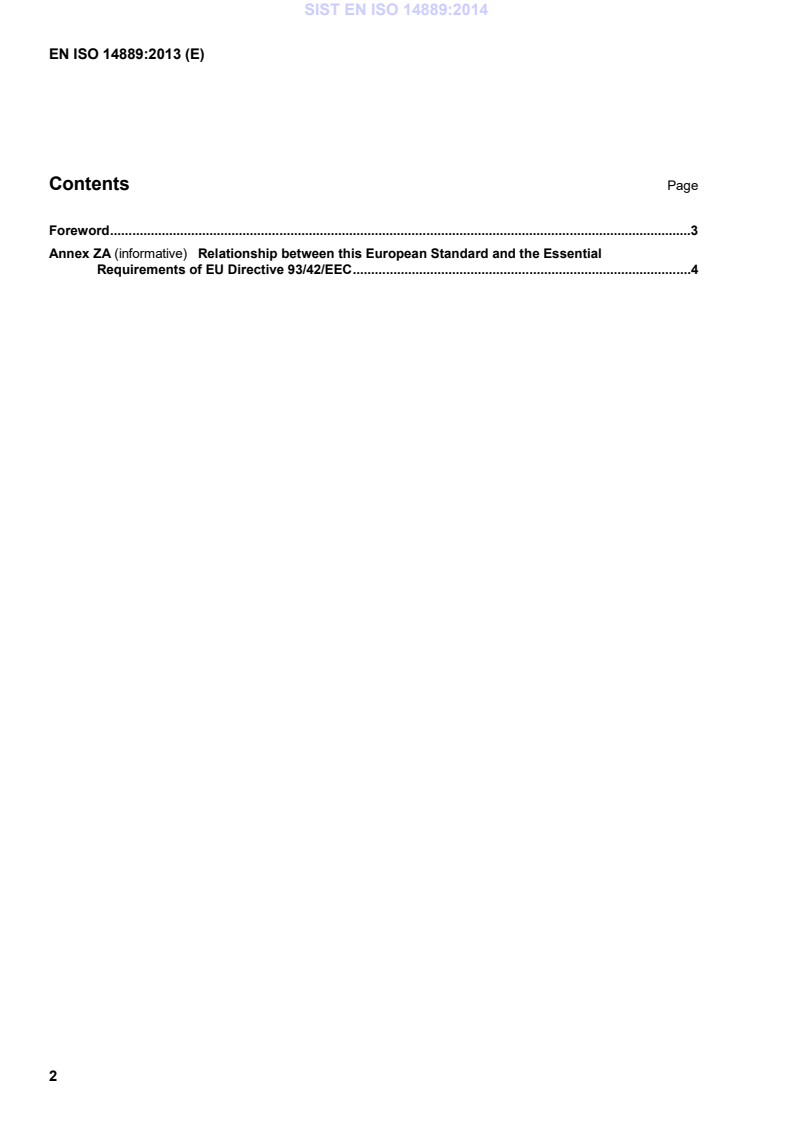 EN ISO 14889:2013 EN ISO 14889:2014 - Page 4 preview