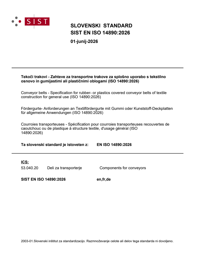 SIST EN ISO 14890:2026 SIST EN ISO 14890:2026 - Page 1 preview