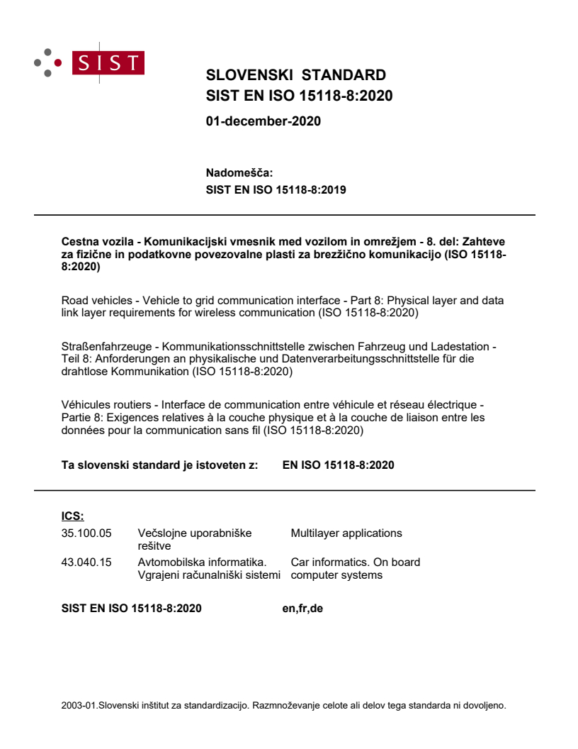 EN ISO 15118-8:2020 EN ISO 15118-8:2020 - BARVE - Page 1 preview