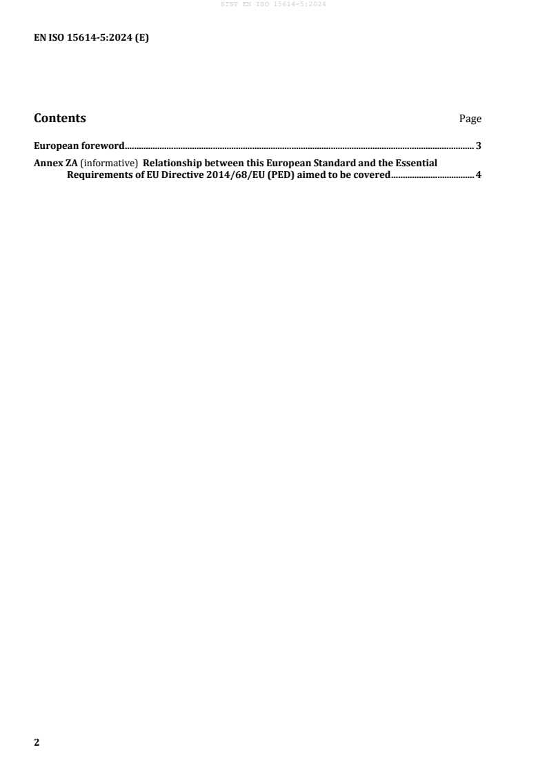EN ISO 15614-5:2024 EN ISO 15614-5:2024 - Page 4 preview