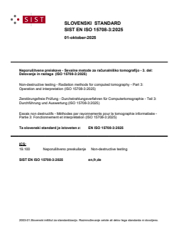 EN ISO 15708-3:2025 - Page 1 preview