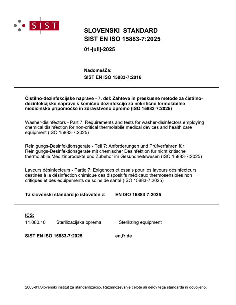 EN ISO 15883-7:2025