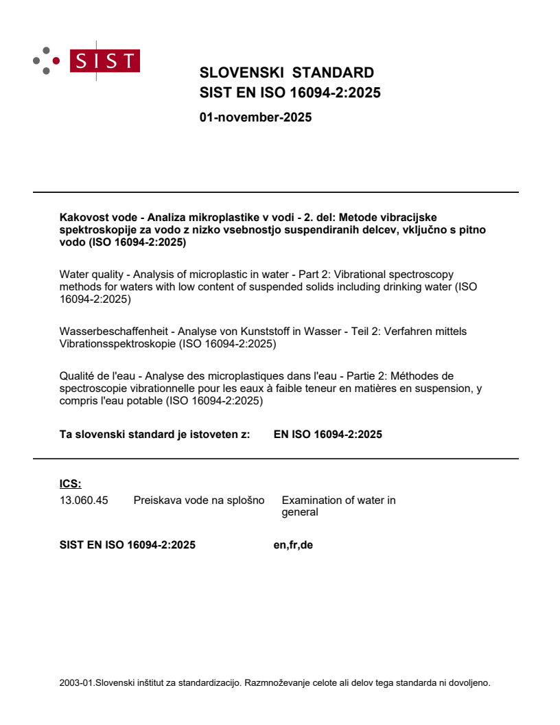 SIST EN ISO 16094-2:2025 - BARVE