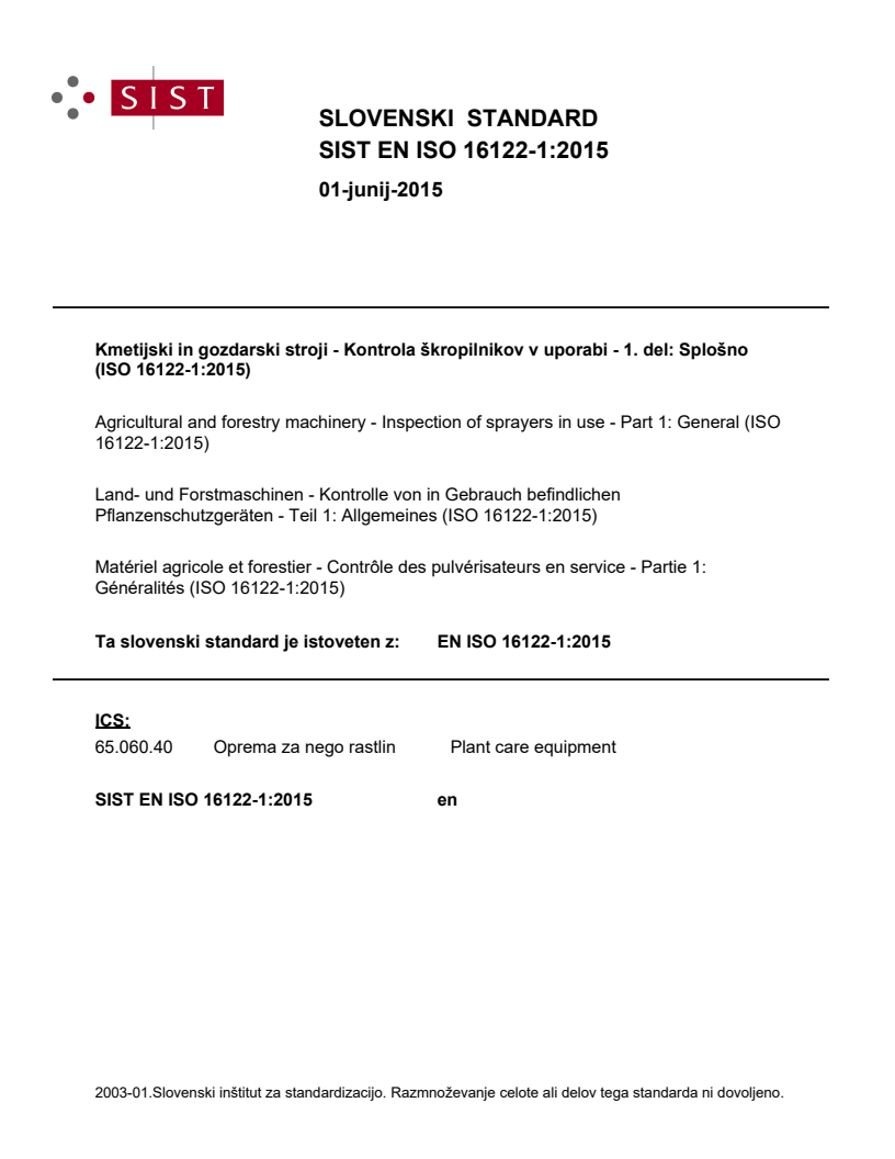 EN ISO 16122-1:2015 EN ISO 16122-1:2015 - Page 1 preview