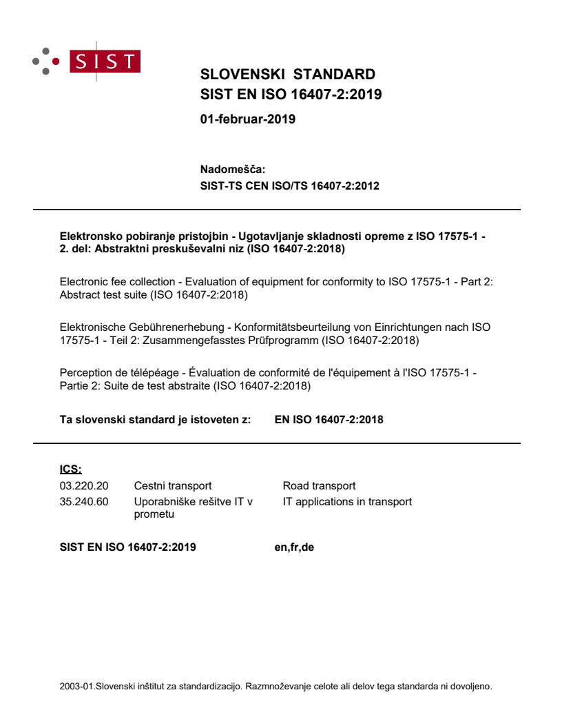 EN ISO 16407-2:2018 EN ISO 16407-2:2019 - Page 1 preview