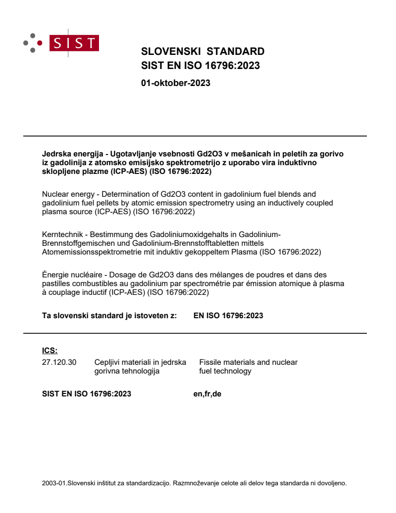 EN ISO 16796:2023 EN ISO 16796:2023 - Page 1 preview
