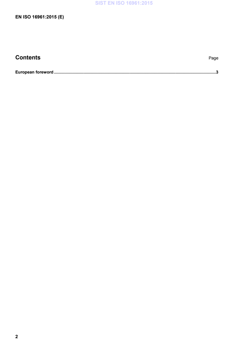 EN ISO 16961:2015 EN ISO 16961:2015 - Page 4 preview
