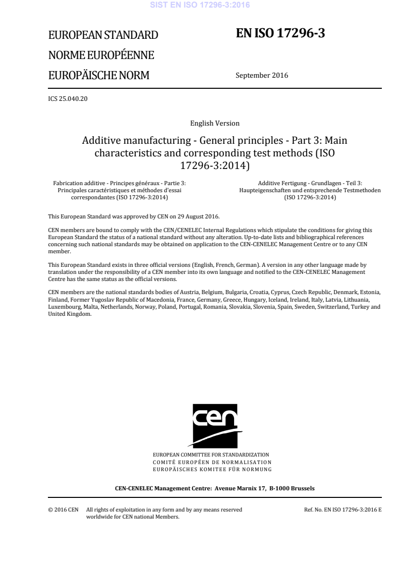 EN ISO 17296-3:2016 EN ISO 17296-3:2016 - Page 3 preview