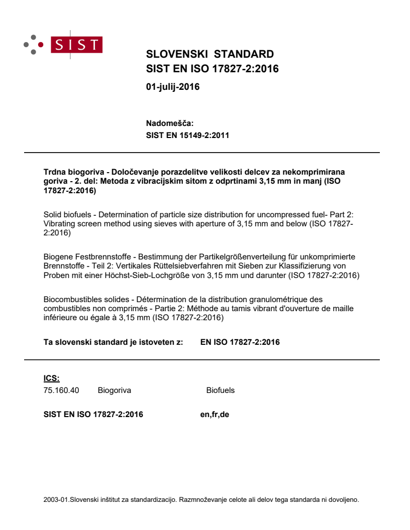 EN ISO 17827-2:2016 EN ISO 17827-2:2016 - Page 1 preview