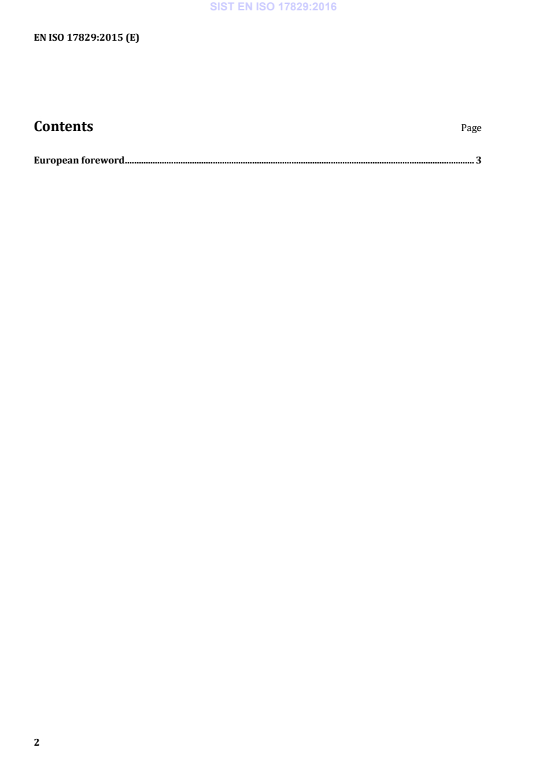 EN ISO 17829:2015 EN ISO 17829:2016 - Page 4 preview