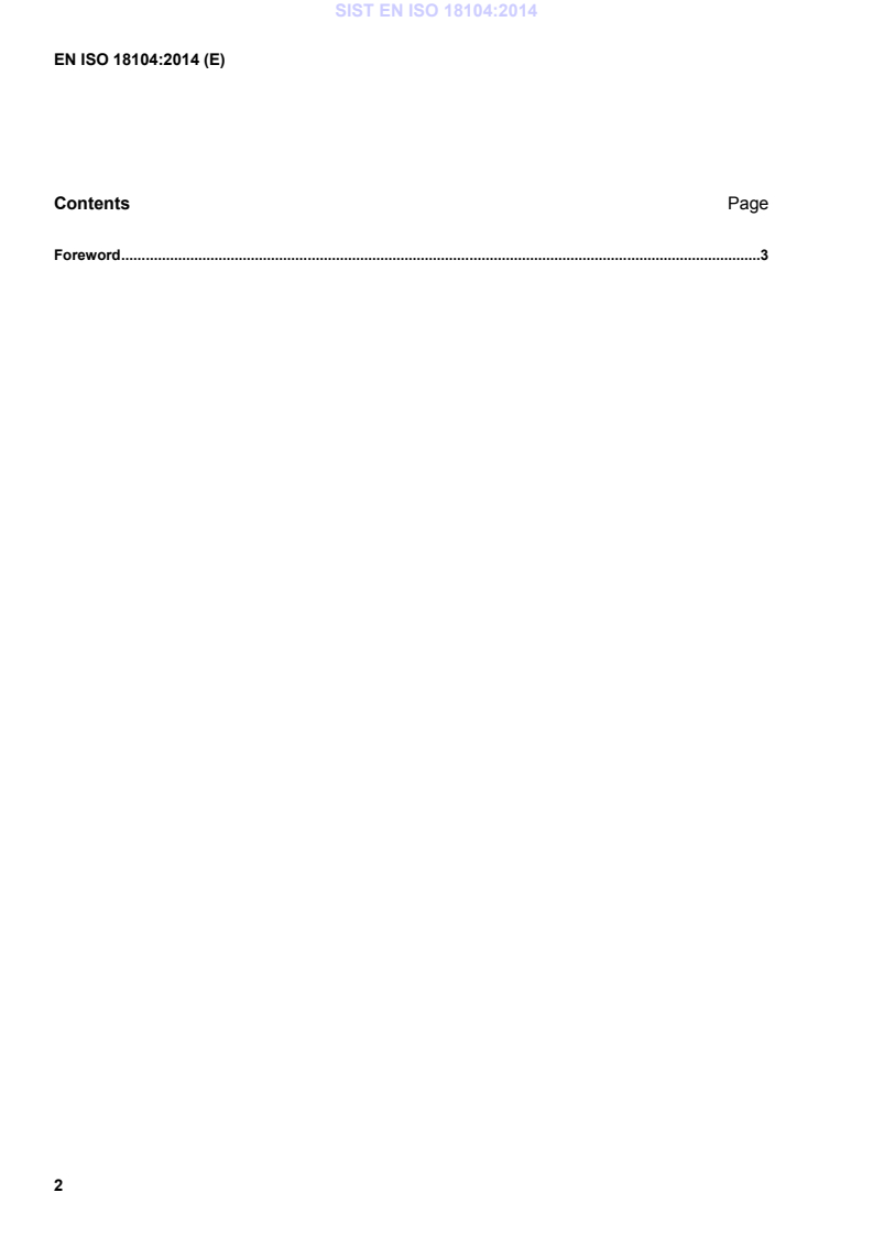 EN ISO 18104:2014 EN ISO 18104:2014 - Page 4 preview