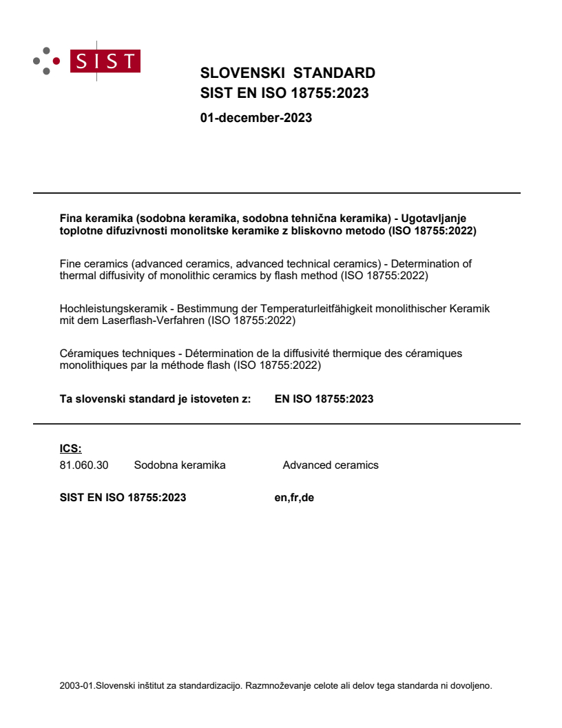 EN ISO 18755:2023 EN ISO 18755:2023 - Page 1 preview