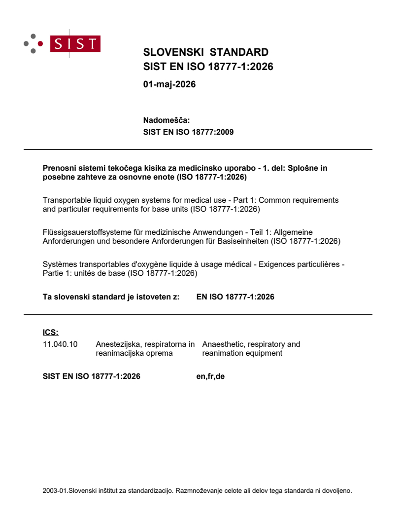 SIST EN ISO 18777-1:2026 SIST EN ISO 18777-1:2026 - Page 1 preview