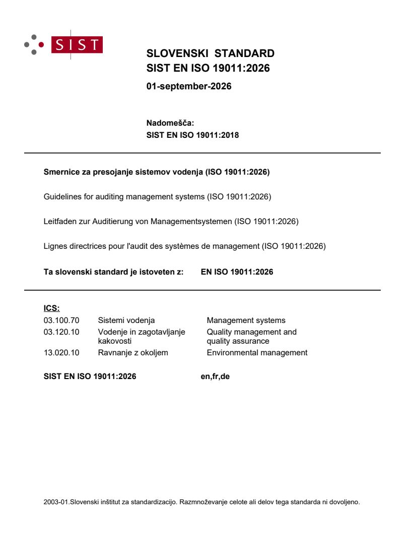 SIST EN ISO 19011:2026 SIST EN ISO 19011:2026 - Page 1 preview